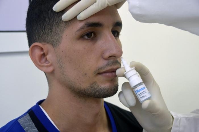 Mambisa podría neutralizar muy rápidamente al virus en la propia entrada al organismo, 
y no permitir que se replique. foto Cortesía del CIGB	
