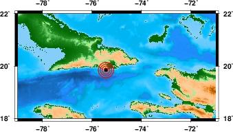 Sismo perceptible No 20 del año