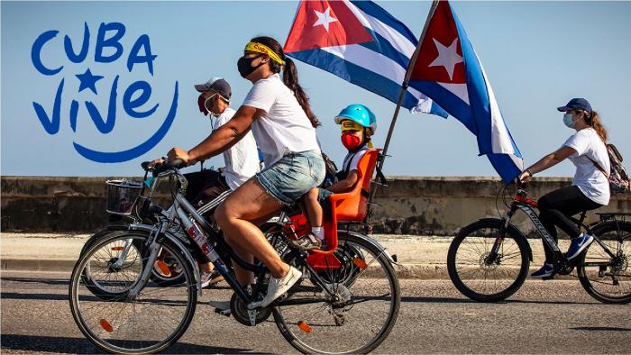 foto de la campaña cuba vive