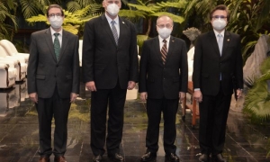 Recibe Presidente Díaz-Canel las Cartas Credenciales de ocho nuevos embajadores
