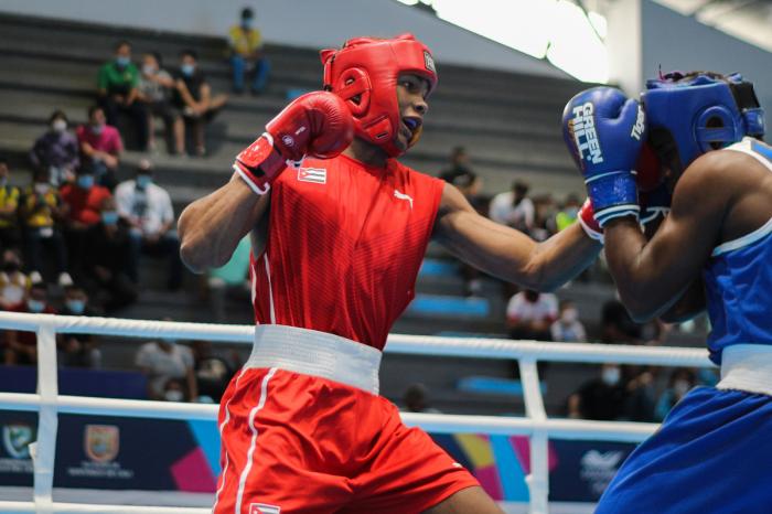 Luis Reinoso (81 kg) aspira a representar a Cuba en el próximo Campeonato Mundial Juvenil. Foto: cali-valle2021.com