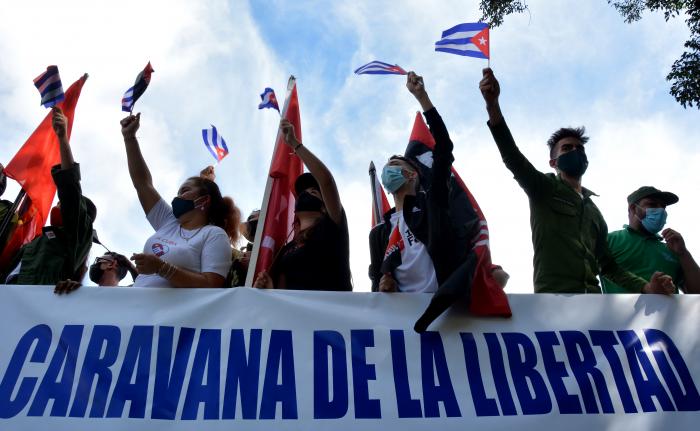 Entrada en la Habana la Caravana de la Libertad en su edición 63. Cotorro y Ciudad Libertad.