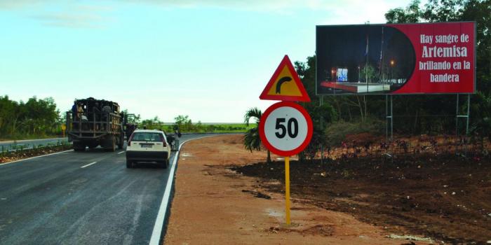Entre las acciones con las que se celebró la efeméride, estuvo la inauguración de varias obras socio-económicas, como el vial que conecta a Artemisa con la autopista nacional.