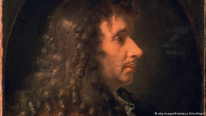 Jean-Baptiste Poquelin, Molière, el dramaturgo más popular en lengua francesa.