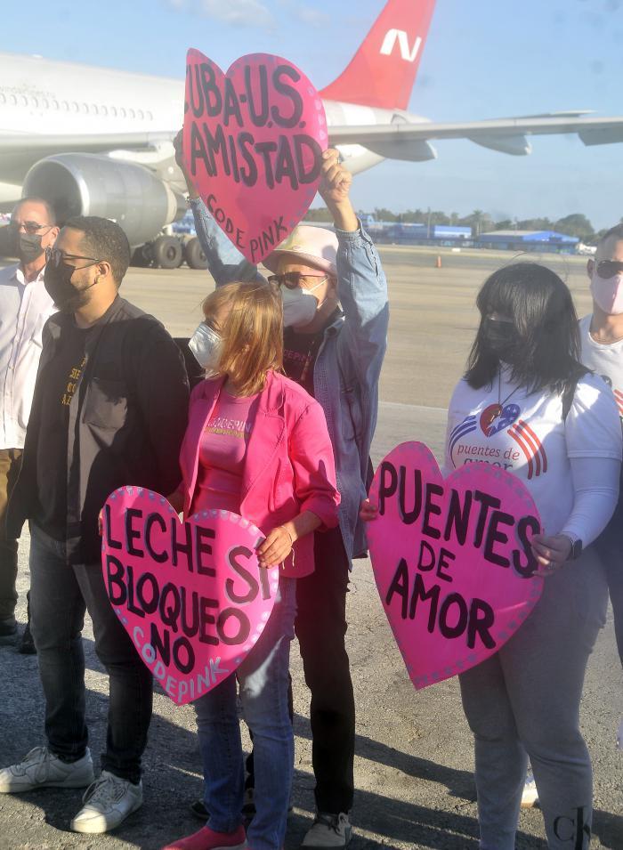 Donativo de leche desde EE.UU. a Cuba