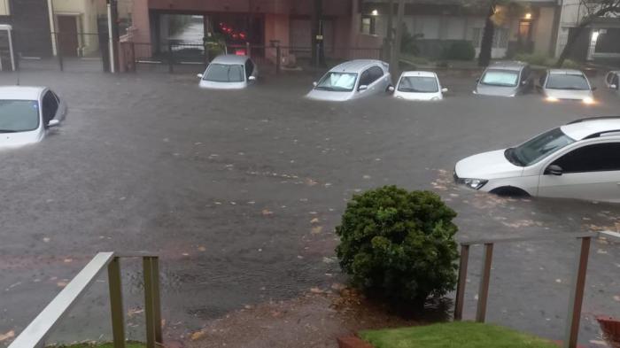 Inundaciones en Montevideo