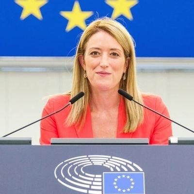 Nueva presidenta del Parlamento Europeo, Excma. Sra Roberta Metsola