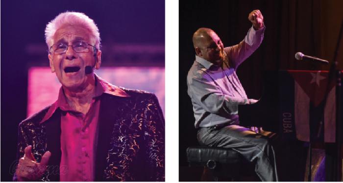 Bobby Carcassés y Nachito Herrera. fotos: Ariel Cecilio Lemus