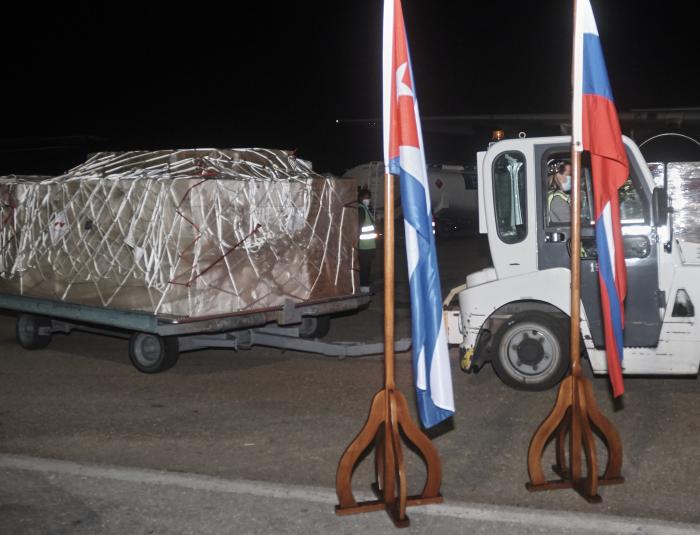 Acto de agradecimiento de donativo del Gobierno de Rusia a Cuba