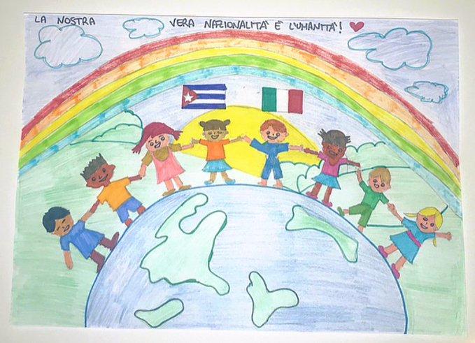 Dibujos infantiles Cuba Italia