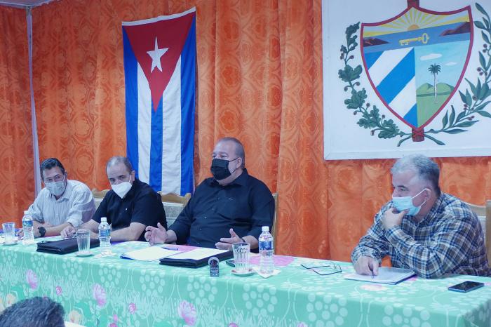Visita gubernamental a Pinar del Río