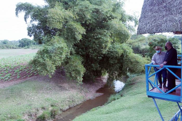 Visita gubernamental a Pinar del Río