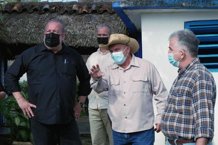 Visita gubernamental a Pinar del Río