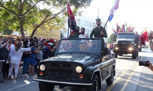 Caravana de la Libertad volvió a partir este 2 de enero desde Santiago de Cuba