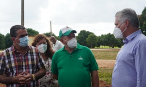 Sancti Spíritus: Encabeza Díaz-Canel primera visita integral partidista 