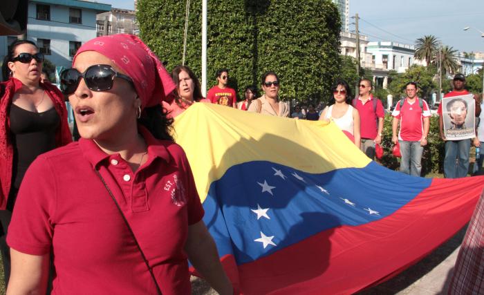Cada 4 de febrero Venezuela celebra el levantamiento
cívico-militar de 1992. Foto: Yaimí Ravelo Rojas
