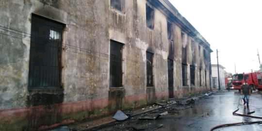 incendio en Artemisa