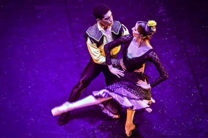 Ballet Nacional del Cuba en el Teatro Sauto. 