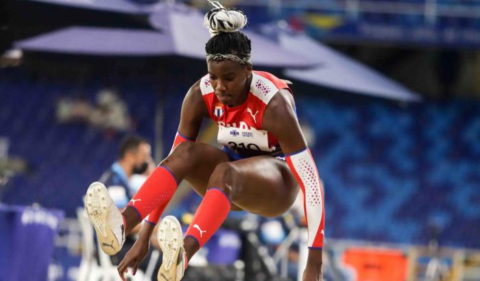 Leyanis Pérez, atletismo