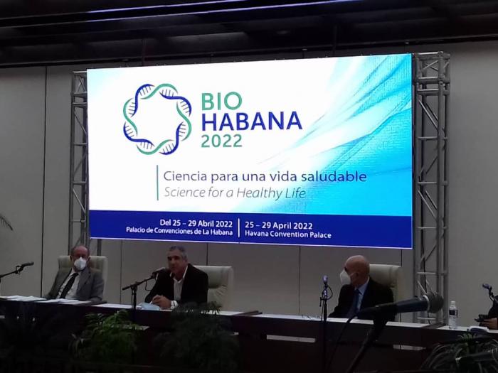 Conferencia de prensa BioHabana 2022