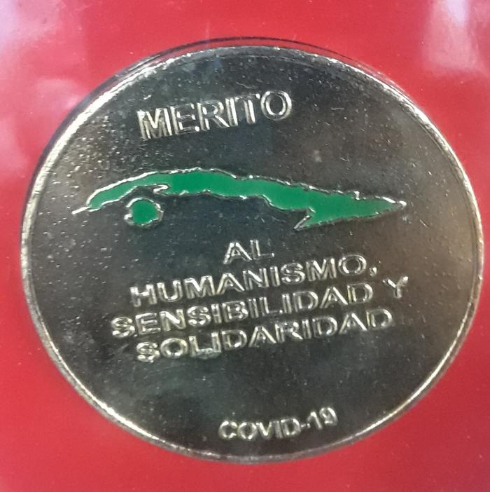 Sello Mérito al Humanismo, Sensibilidad y Solidaridad Covid-19.