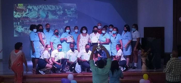 Graduación Escuelas Pedagógicas en Santiago de Cuba