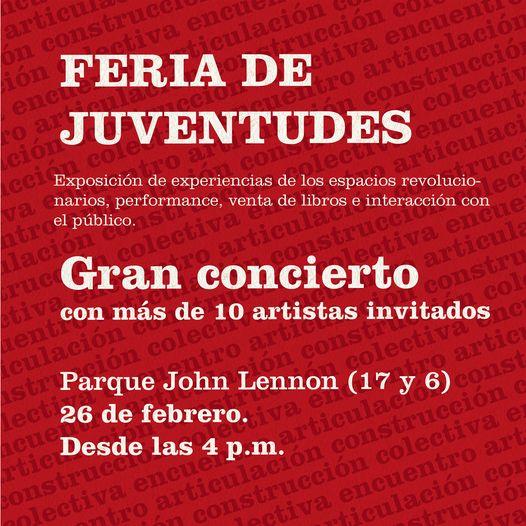 El encuentro –convocado por la Unión de Jóvenes Comunistas (UJC)– incluirá jornadas de debate y análisis que se realizarán en el Pabellón Cuba y serán transmitidas en vivo por los canales de «La Comuna». 7Foto. Tomada del perfil en Facebook de La Comuna.