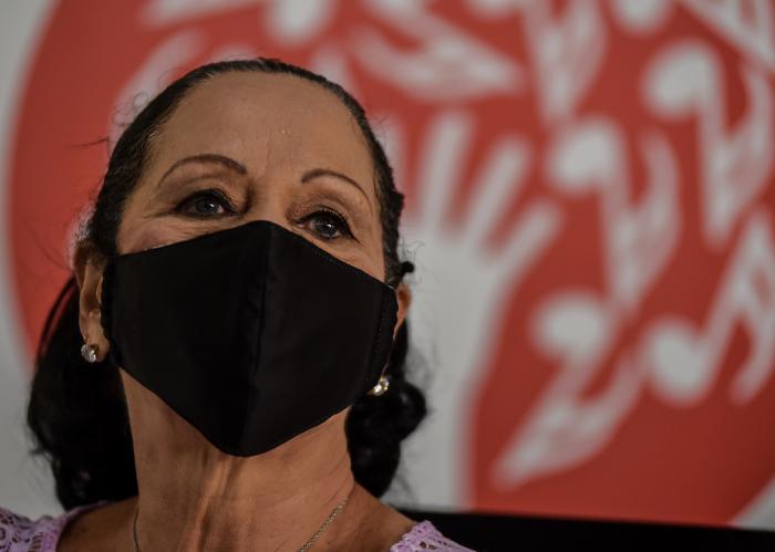 Encuentro con la prensa para presentar el CD Inéditas de Beatriz Márquez (foto), 