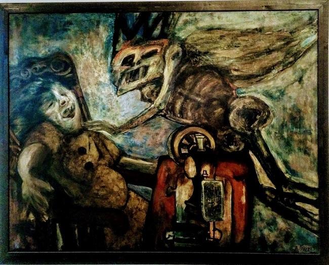 La anunciación, de Antonia Eiriz