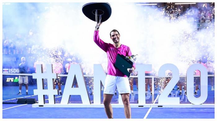 Rafael Nadal conquistó el título 91 de su carrera y el cuarto en la lid mexicana. 