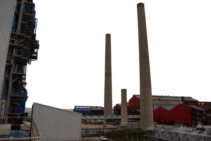 Bioeléctrica aledaña al central Ciro Redondo del municipio de ese mismo nombre en Ciego de Ávila, Cuba, el 8 de enero de 2022. ACN FOTO/Osvaldo GUTIÉRREZ GÓMEZ