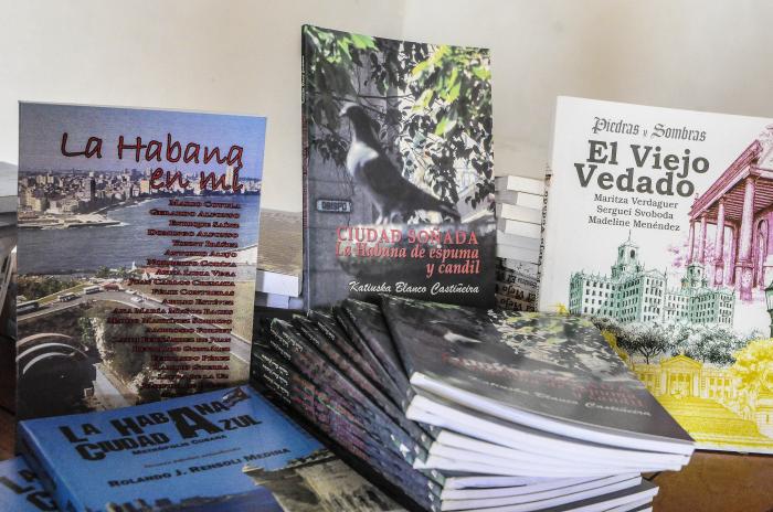 Presentación de Libros,Feria del Libro-2019.Por el 500 aniversario de la ciudad, Sala Jos´e Antonio Portuondo