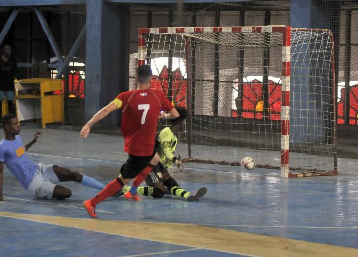 Campeonato Nacional Futsala 1ra Categoria entre los equipo de Ciego de Avila y La Habana