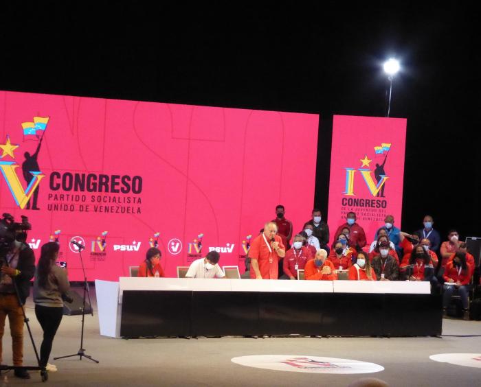 «Un congreso para profundizar la Revolución Bolivariana y en el Socialismo del siglo XXI», dijo Diosdado Cabello, en la apertura de la reunión. 