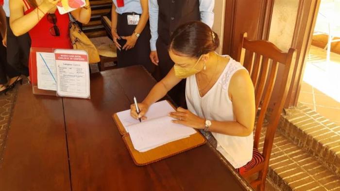 Ballet Nacional de Cuba reverencia al Padre de la Patria. Prevención contra la Covid-19 – Coronavirus – nasobuco