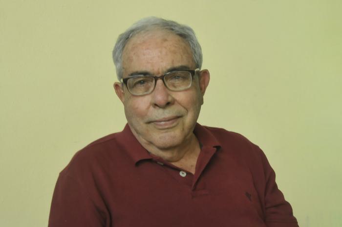 Roberto Pérez Betancourt, premio nacional de Periodismo José Martí 2022. 
Foto: Ramón Pacheco