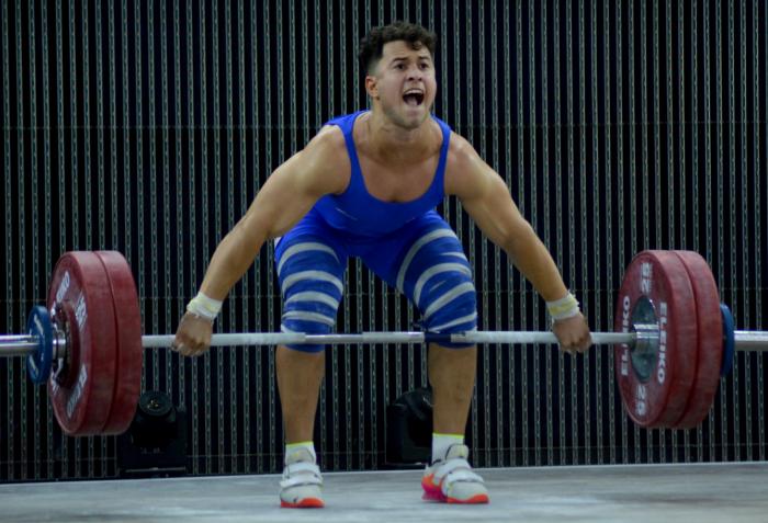 Pesas: Memorial Manuel Suarez inmemorial, 81Kg Edins Corrales CUB