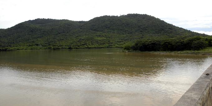 Presa Corojo, en Guisa, provincia de Granma