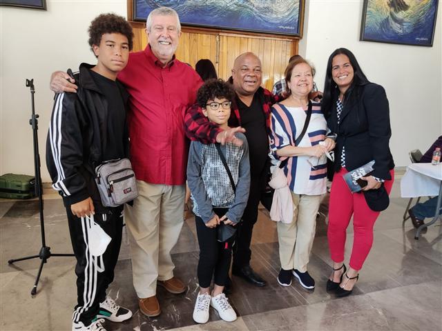 Waldo Mendoza en Embajada de Cuba en Mexico