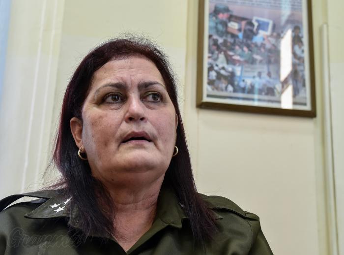 Entrevista a la Coronel Idays Borges Barrios, jefa de la direccion de atencion a menores