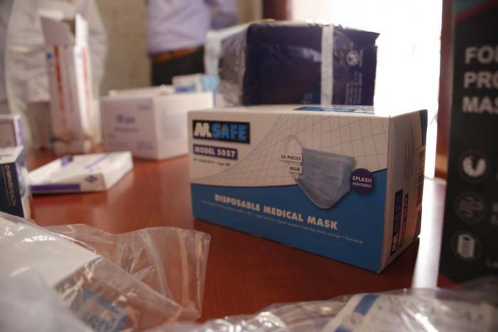 Donación de insumos médicos por la Asociación Cultural José Martí de los Estados Unidos de América, en el Hospital Pediátrico Docente Centro Habana, en La Habana, Cuba, el 28 de marzo de 2022.       ACN  FOTO/ Ariel LEY ROYERO/ rrcc