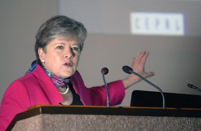 Alicia Bárcena, Secretaria Ejecutiva de la CEPAL 