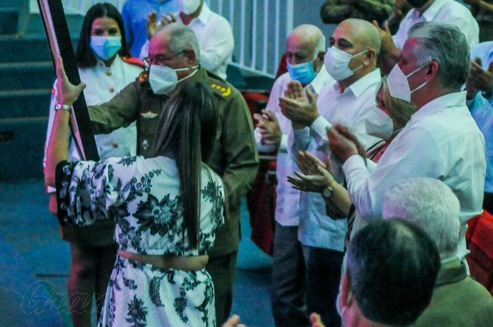 aniversario 60 de la Unión de Jóvenes Comunistas (UJC) y el 61 de la Organización de Pioneros José Martí (OPJM)