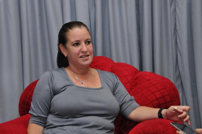 Marydé Fernández, primera secretaria del PCC en Cienfuegos