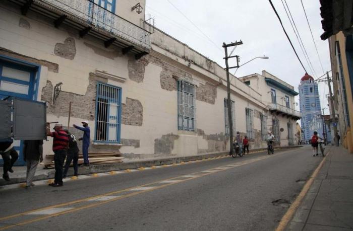 Museo de Arte Colonial de Sancti Spíritus en proceso de restauración