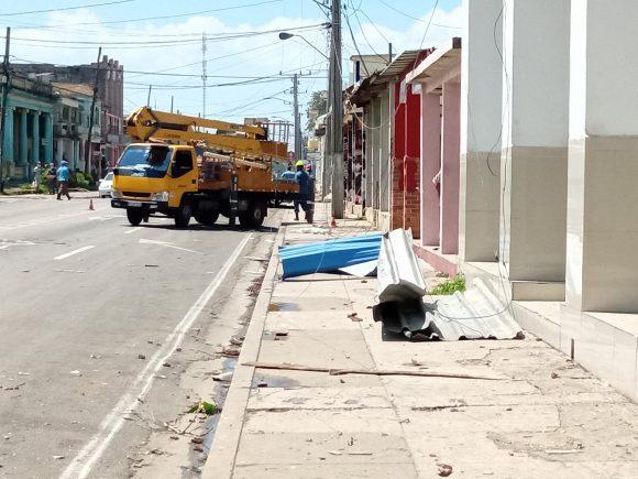 Impulsan labores de recuperación en Mayabeque luego de paso de tornado