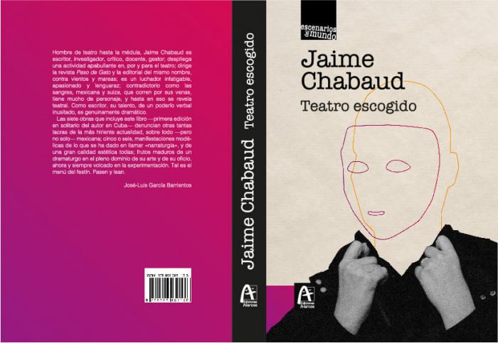 Portada de Teatro Escogido. De Jaime Chabaud