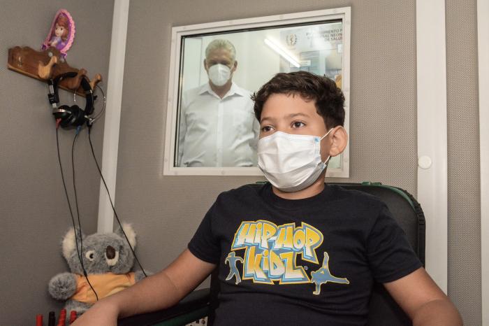 Visita Diaz Canel al Borras Marfan