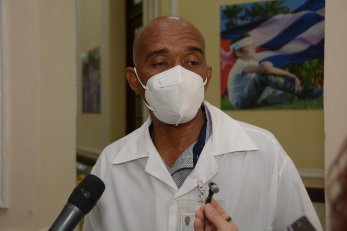 Visita Diaz Canel al Borras Marfan