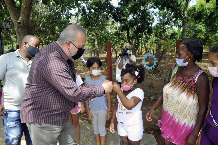 Visita Gubernamental a la Habana. Manuel Marrero Cruz primer Ministro.